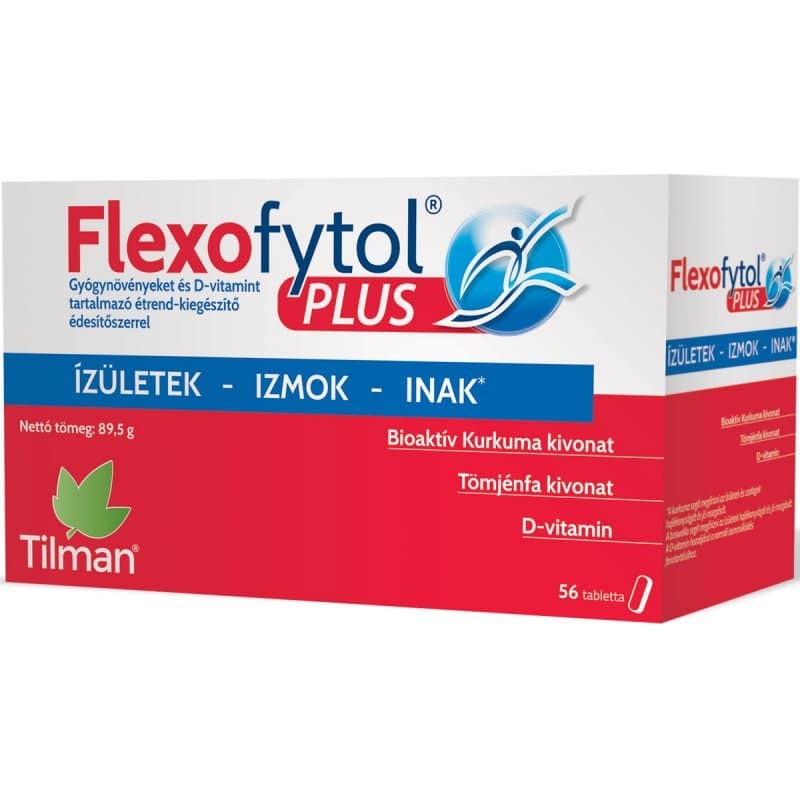 Flexofytol Plus tabletta - az ízületek, izmok, ínak védelmében - 56db 1 Flexofytol Plus tabletta - az ízületek, izmok, inak védelmében - 56db