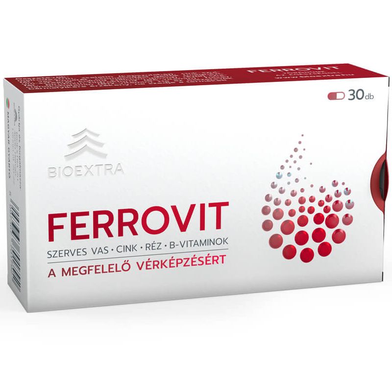 Bioextra Ferrovit kapszula - 30db 1 Bioextra Ferrovit kapszula - 30db