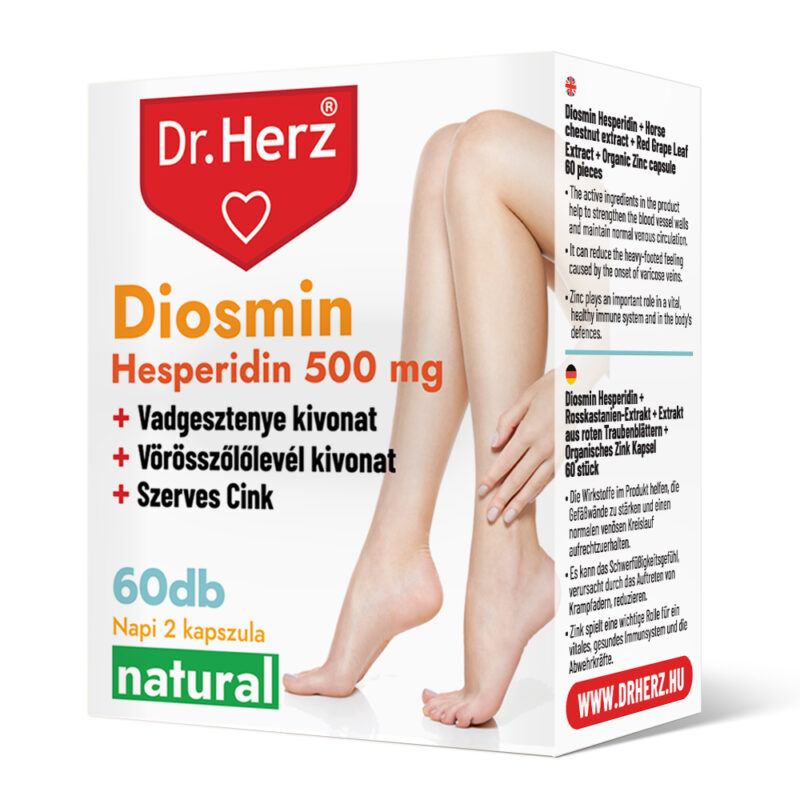 Dr. Herz Diosmin Hesperidin kapszula - 60db 1 Dr. Herz Diosmin Hesperidin kapszula - 60db
