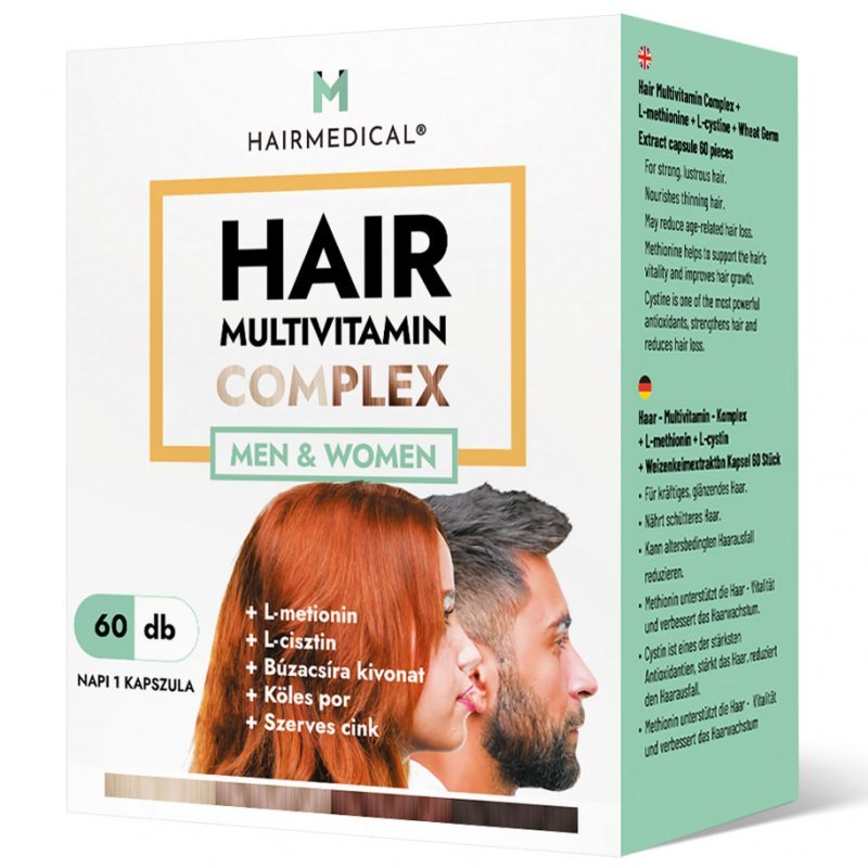 Hair Medical Hair Multivitamin komplex kapszula - 60db 1 Hair Medical Hair Multivitamin komplex kapszula - 60db