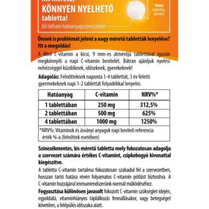 BioCo Mini C-vitamin tabletta - 120db 3 BioCo Mini C-vitamin tabletta - 120db - Image 2