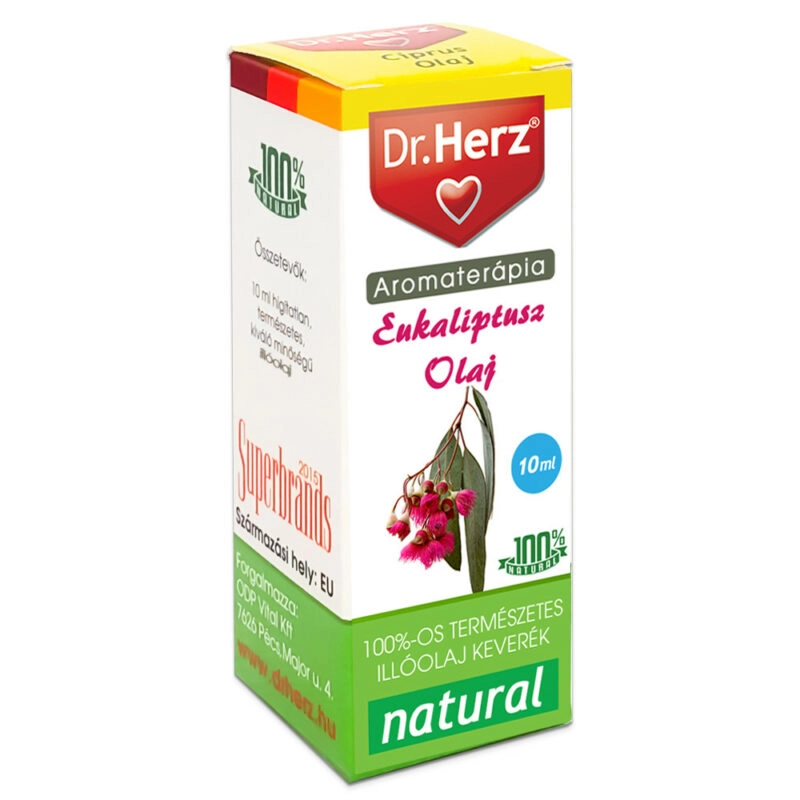 Dr. Herz Eukaliptusz illóolaj - 10ml 1 Dr. Herz Eukaliptusz illóolaj - 10ml