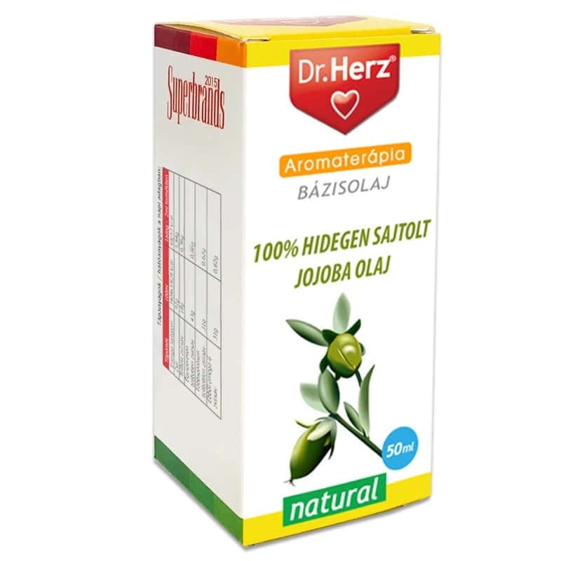 Dr. Herz 100% Hidegen Sajtolt Jojobaolaj - 50ml 1 Dr. Herz 100% Hidegen sajtolt Jojobaolaj - 50ml