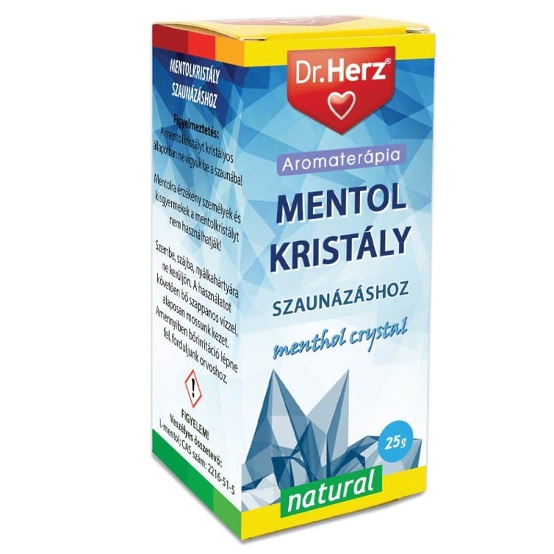 Dr. Herz Mentolkristály - 25g 1 Dr. Herz Mentolkristály - 25g