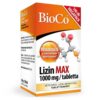 BioCo Lizin MAX 1000 mg tabletta MEGAPACK - 100db