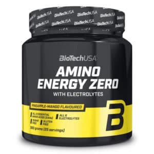BioTech USA Amino Energy Zero elektrolitokkal ananász-mangó - 360g