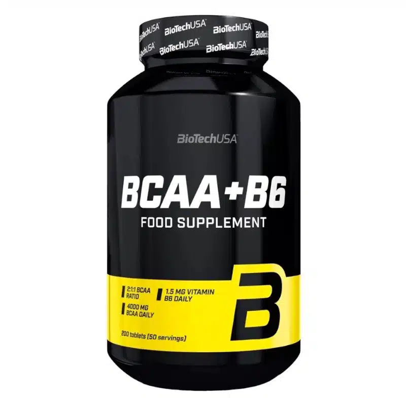 BioTech USA BCAA + B6 kapszula - 200 db 1 BioTech USA BCAA + B6 kapszula - 200 db