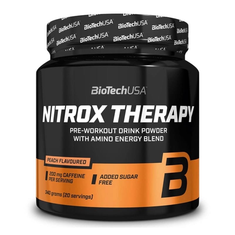 BioTech USA Nitrox Therapy (új) őszibarack - 340g 1 BioTech USA Nitrox Therapy őszibarack - 340g