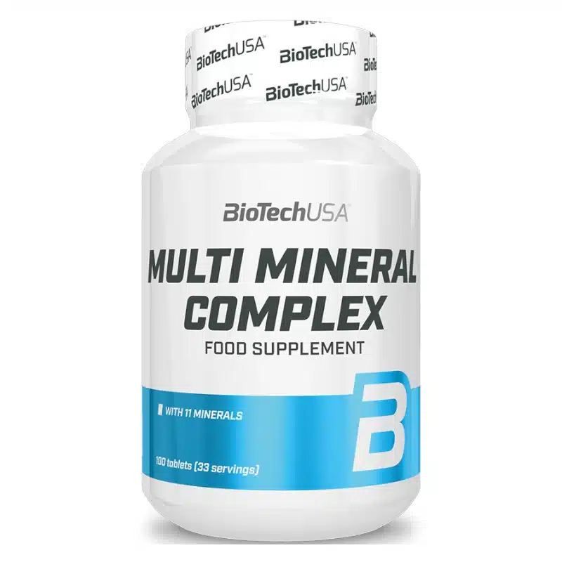 BioTech USA Multi Mineral komplex tabletta - 100 db 1 BioTech USA Multi Mineral komplex tabletta - 100 db