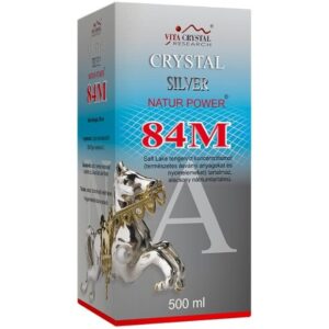 Crystal Silver Natur Power 84M - 500 ml