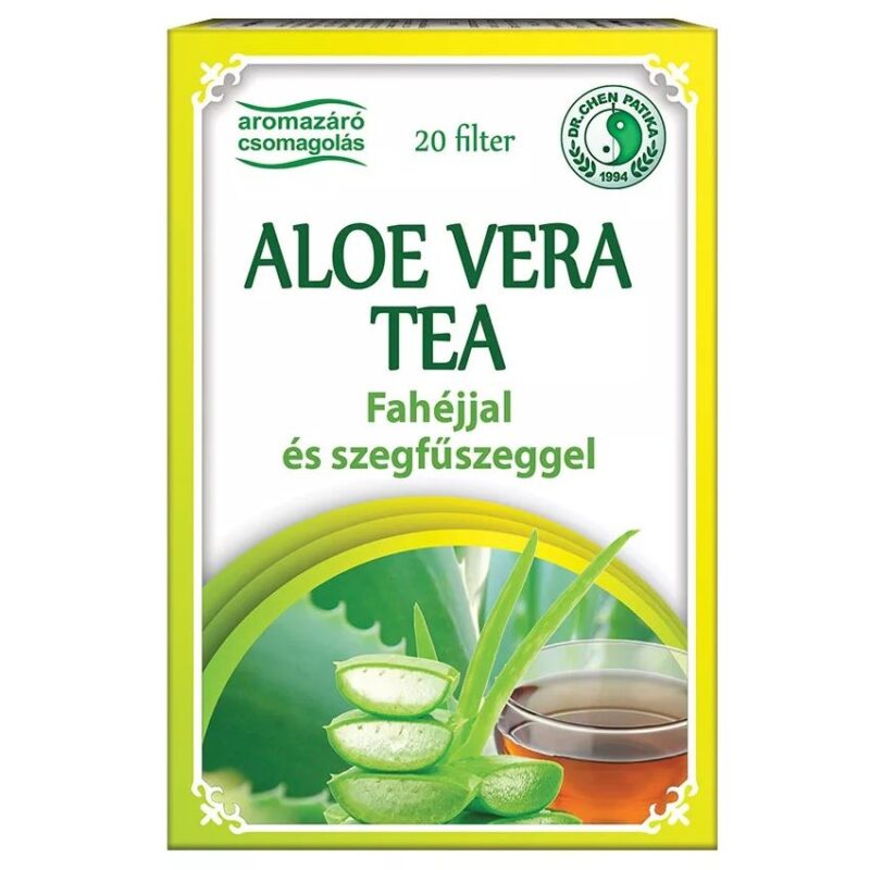Dr. Chen Aloe vera tea - 20 filter/doboz 1 Dr. Chen Aloe vera green tea - 20 filter/doboz