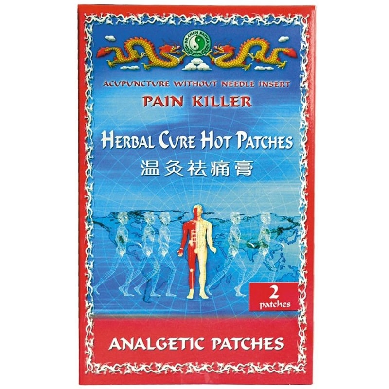 Dr. Chen Herbal Cure Hot Patches fájdalomcsillapító hőtapasz - 2db 1 Dr. Chen Herbal Cure fájdalomcsillapító hőtapasz - 2db