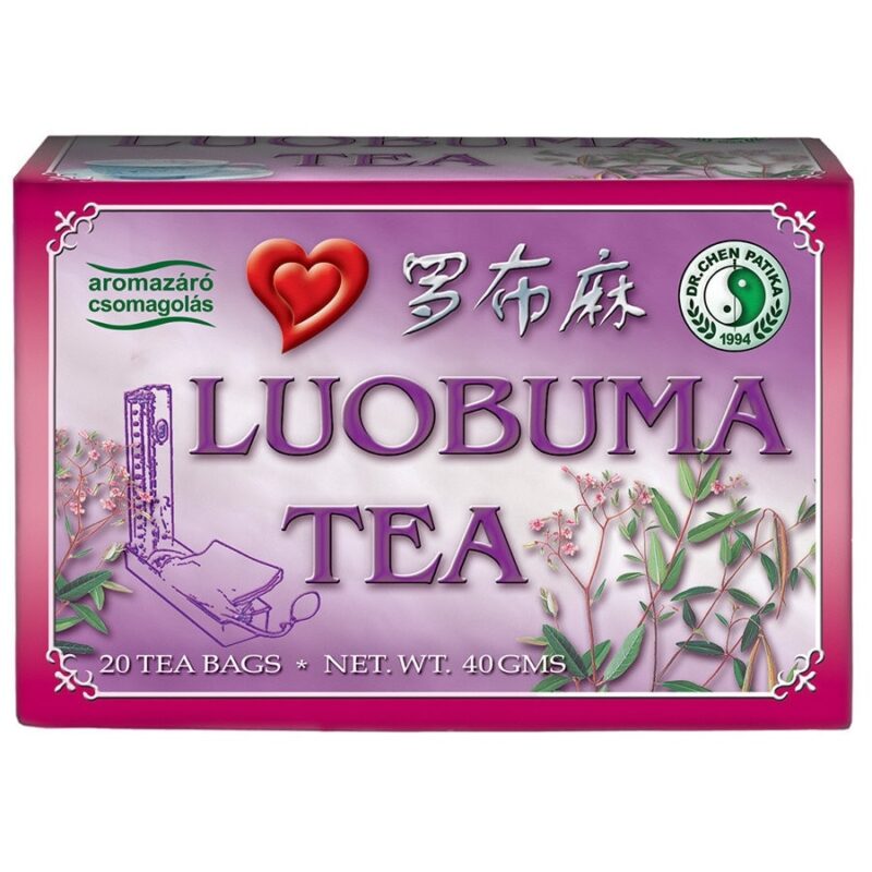 Dr. Chen Luobuma vérnyomás egyensúly teakeverék - 20 filter 1 Dr. Chen Luobuma vérnyomás egyensúly teakeverék - 20 filter