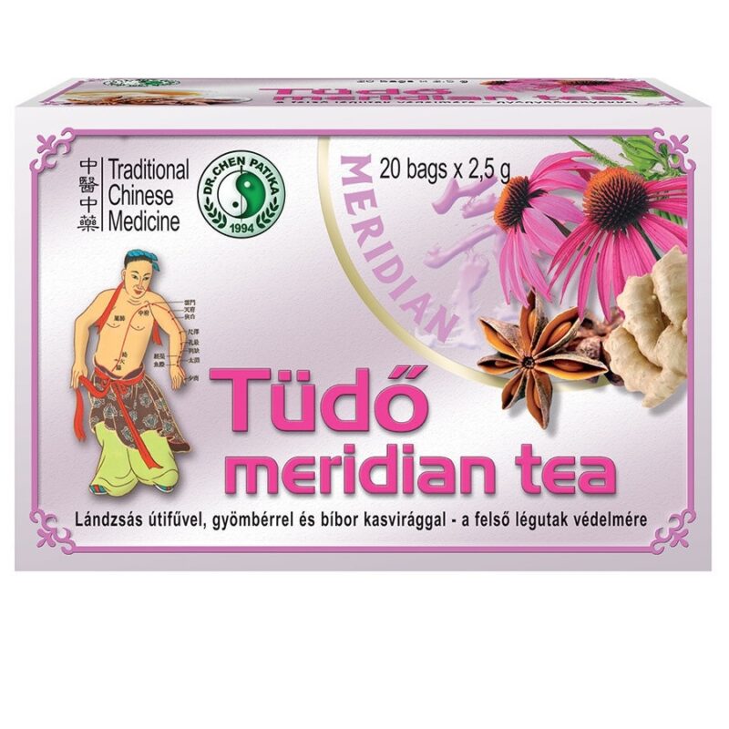 Dr. Chen Tüdő Meridián tea - 20 filter 1 Dr. Chen Tüdő Meridián tea - 20 filter