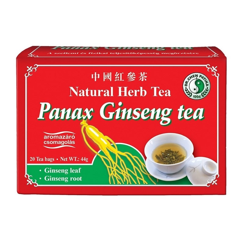 Dr. Chen Panax Ginseng vörösfilteres tea - 20filter 1 Dr. Chen Panax Ginseng (Ginzeng) vörös filteres tea - 20filter