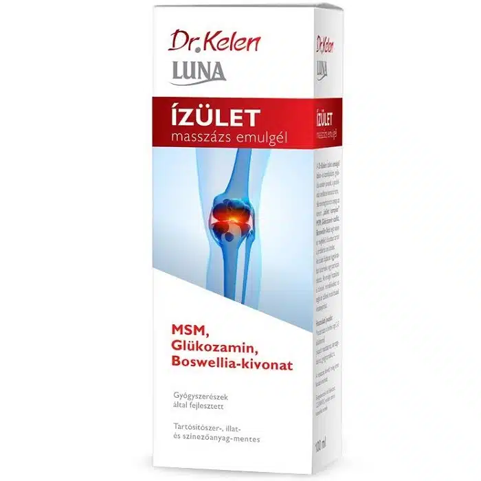Dr. Kelen Luna ízület masszázs emulgél - 100ml 1 Dr. Kelen Ízületi Masszázs emulgél - 100ml