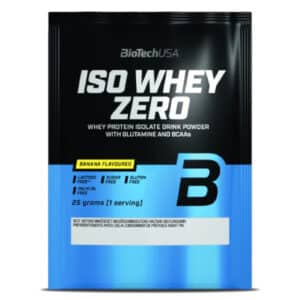 BioTech USA 100% IsoWhey ZERO Lactose Free banán - 10x25g