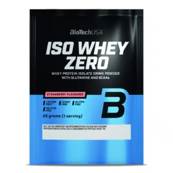 BioTech USA IsoWhey ZERO eper - 10x25g 1 BioTech USA 100% IsoWhey ZERO Lactose Free eper - 10x25g