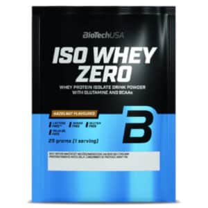 BioTech USA 100% IsoWhey ZERO Lactose Free mogyoró - 10x25g