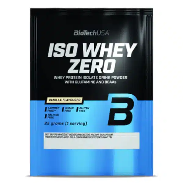 BioTech USA IsoWhey ZERO vanília - 10x25g 1 BioTech USA 100% IsoWhey ZERO Lactose Free vanília - 10x25g
