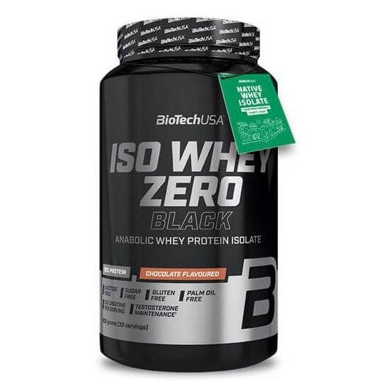 BioTech USA Iso Whey Zero Black csokoládé - 908g 1 BioTech USA Iso Whey Zero Black csokoládé