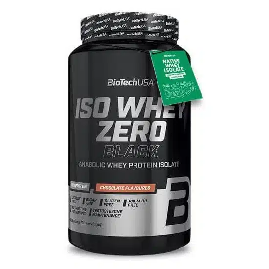 BioTech USA Iso Whey Zero Black csokoládé - 908g 1 BioTech USA Iso Whey Zero Black csokoládé