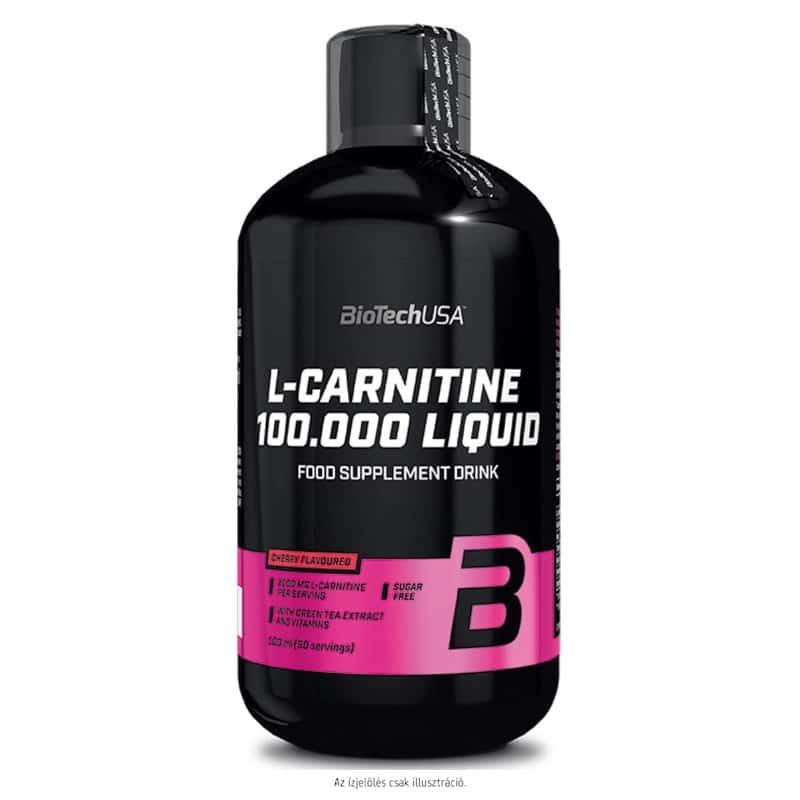 BioTech USA L-Carnitine 100.000 mg cseresznye koncentrátum - 500ml 1 BioTech USA L-Carnitine 100.000 mg cseresznye koncentrátum - 500ml
