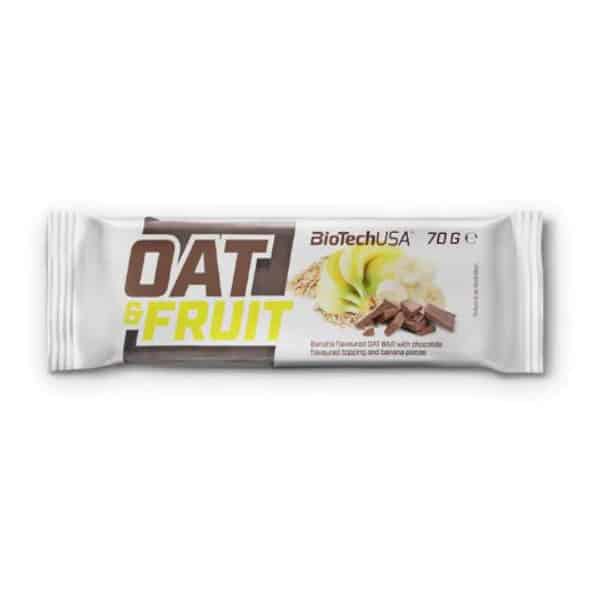 BioTech USA Oat & Fruit csoki-banán szelet - 70g 1 BioTech USA Oat & Fruit csoki-banán szelet - 70g