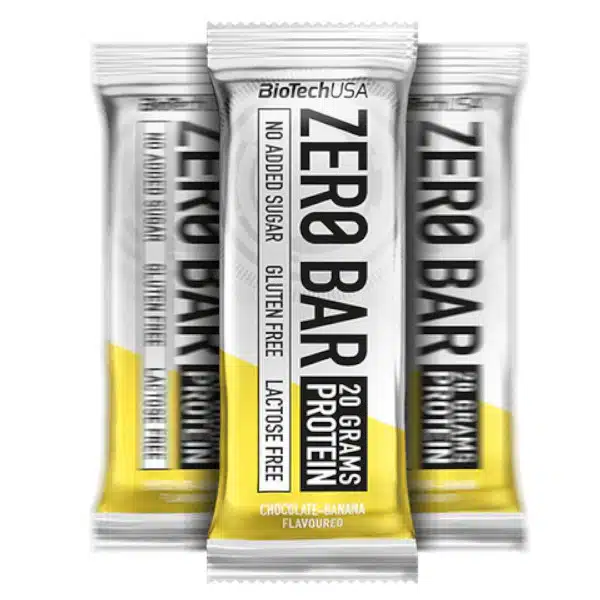 BioTech USA Zero Bar protein szelet csoki-banán - 50g 1 BioTech USA Zero Bar protein szelet csoki-banán - 50g