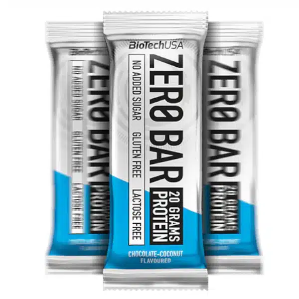 BioTech USA Zero Bar protein szelet csokoládé - kókusz - 50g 1 BioTech USA Zero Bar protein szelet csokoládé - kókusz - 50g