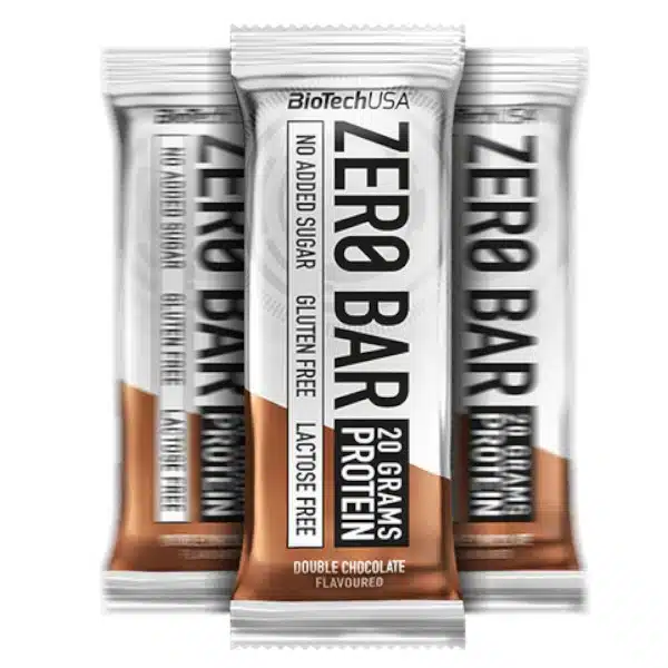 BioTech USA Zero Bar protein szelet dupla csokoládé - 50g 1 BioTech USA Zero Bar protein szelet dupla csokoládé - 50g