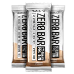 BioTech USA Zero Bar protein szelet cappuccino - 50g