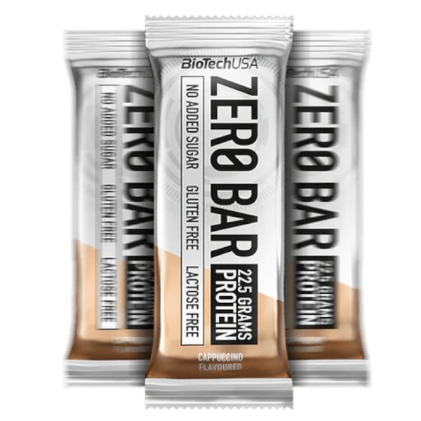 BioTech USA Zero Bar protein szelet cappuccino - 50g 1 BioTech USA Zero Bar protein szelet cappuccino - 50g