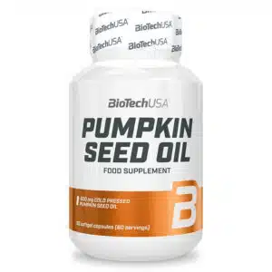 BioTech USA Pumpkin Seed Oil - Tökmagolaj lágyzselatin kapszula - 60db