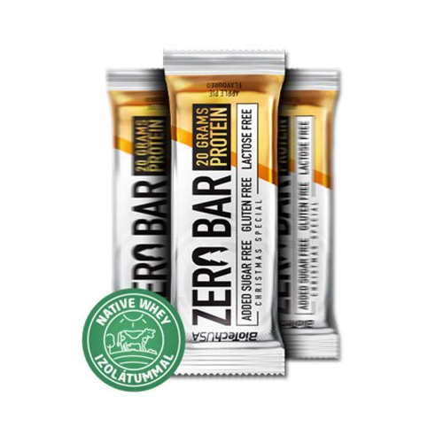 BioTech USA Zero Bar protein szelet almáspite - 50g 1 BioTech USA Zero Bar protein szelet almáspite