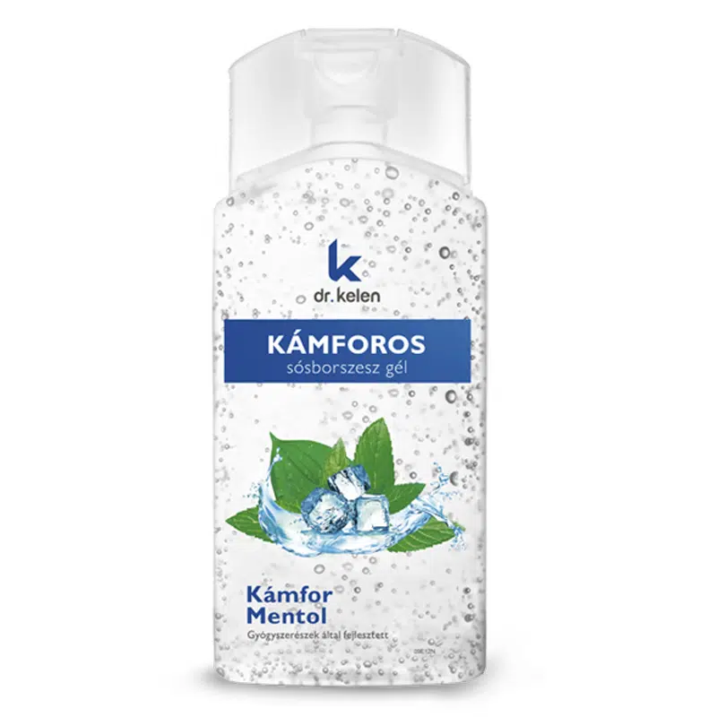 Dr. Kelen Kámforos sósborszesz gél - 150 ml 1 Dr. Kelen Kámforos sósborszesz gél - 150 ml
