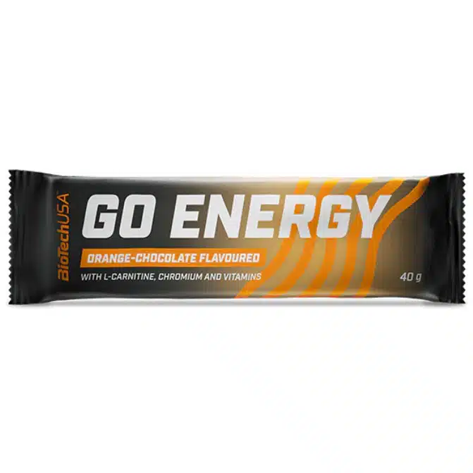 BioTech USA GO Energy étcsokoládé-narancs - 40g 1 BioTech USA GO Energy étcsokoládé-narancs - 40g