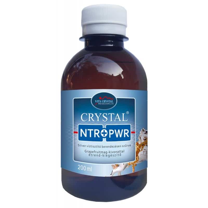 Crystal NTR+PWR Silver víztisztító berendezésen szűrve Grapefruitmag-kivonattal - 200ml 1 Crystal NTR+PWR Silver víztisztító berendezésen szűrve Grapefruitmag-kivonattal - 200ml