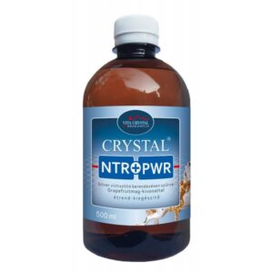 Crystal NTR+PWR Silver víztisztító berendezésen szűrve Grapefruitmag-kivonattal - 500ml