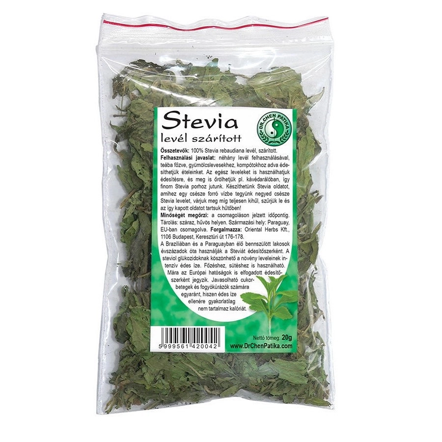 Dr. ChenSstevia levél szárított - 20g 1 Dr. Chen stevia levél szárított - 20g