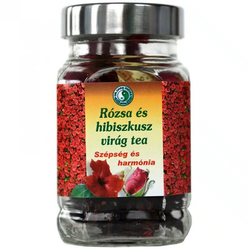 Dr. Chen Rózsa és hibiszkusz virág tea - 50g 1 Dr. Chen rózsa és hibiszkusz virág tea - 50g