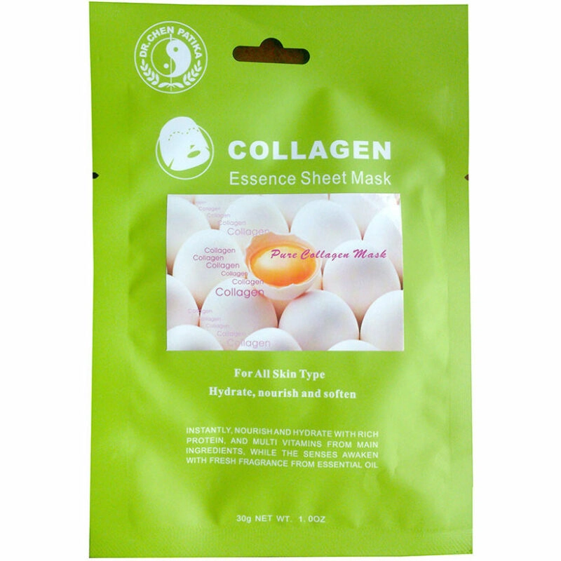 Dr. Chen kollagénes szövetfátyol arcmaszk - 30g 1 Dr. Chen szövetfátyol kollagén arcmaszk - 30g