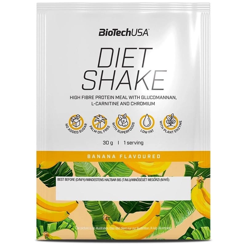 BioTech USA Diet Shake banán - 30g 1 BioTech USA Diet Shake banán - 30g