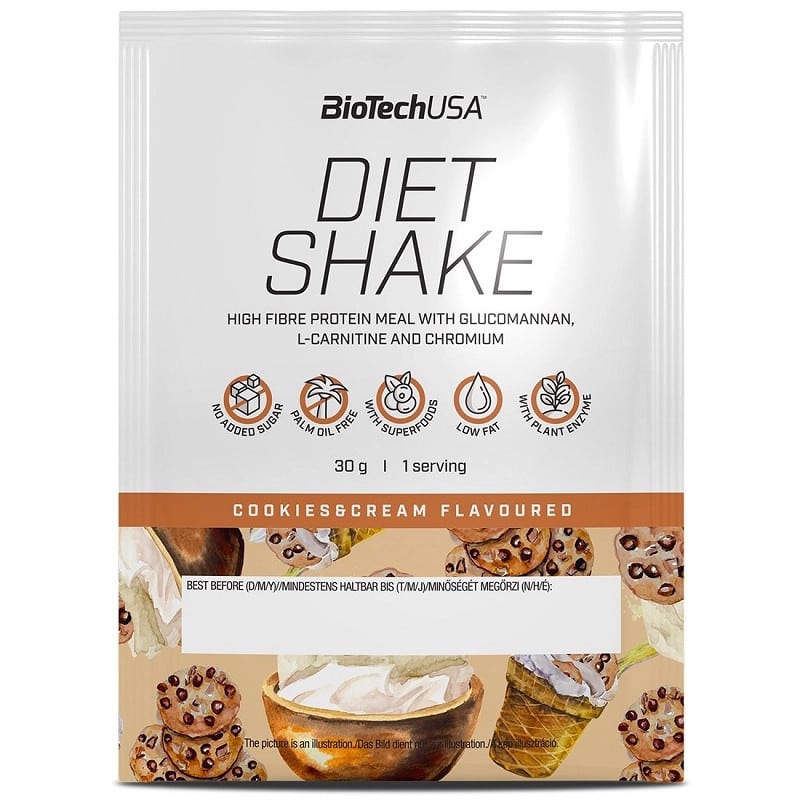BioTech USA Diet Shake cookies & cream - 30g 1 BioTech USA Diet Shake cookies & cream - 30g
