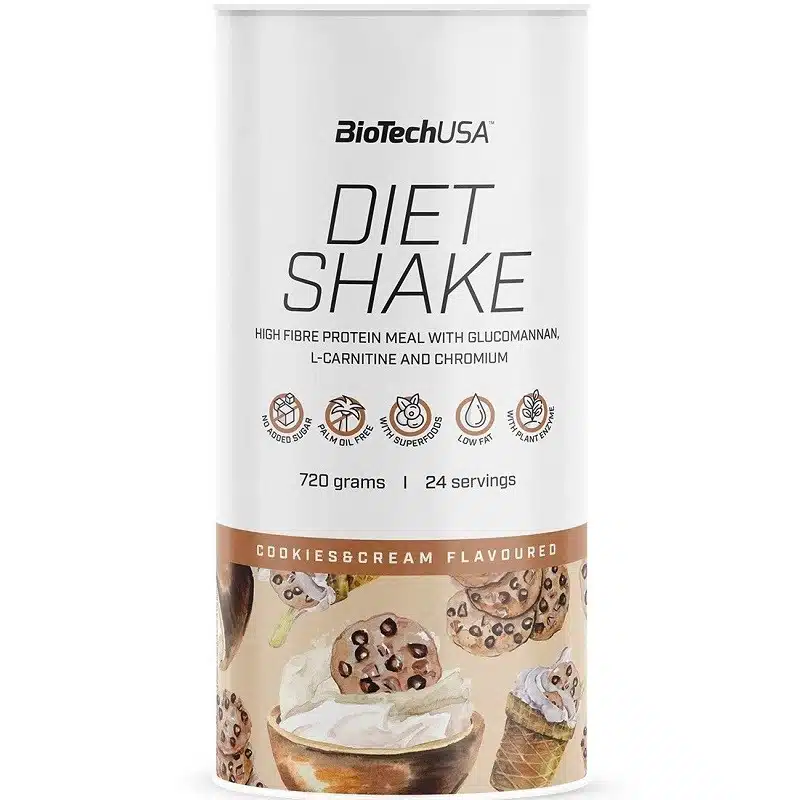 BioTech USA Diet Shake cookies & cream - 720g 1 BioTech USA Diet Shake cookies & cream - 720g