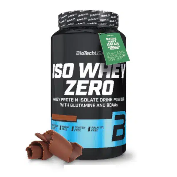 Biotech USA IsoWhey ZERO csokoládé - 908g 1 BioTech USA 100% IsoWhey ZERO Lactose Free csokoládé - 908g
