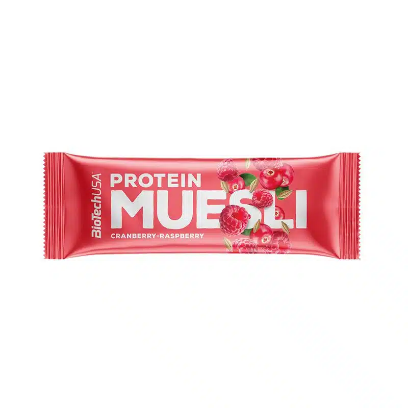BioTech USA Protein Muesli áfonya-málna - 30g 1 BioTech USA Protein Muesli áfonya-málna - 30g