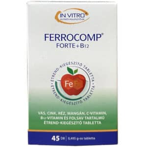 Ferrocomp Forte B12-vitamin tabletta - 45db