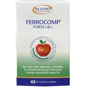 Ferrocomp Forte B12-vitamin tabletta - 45db