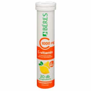 Béres C-vitamin 1000 mg cukormentes pezsgőtabletta - 20db